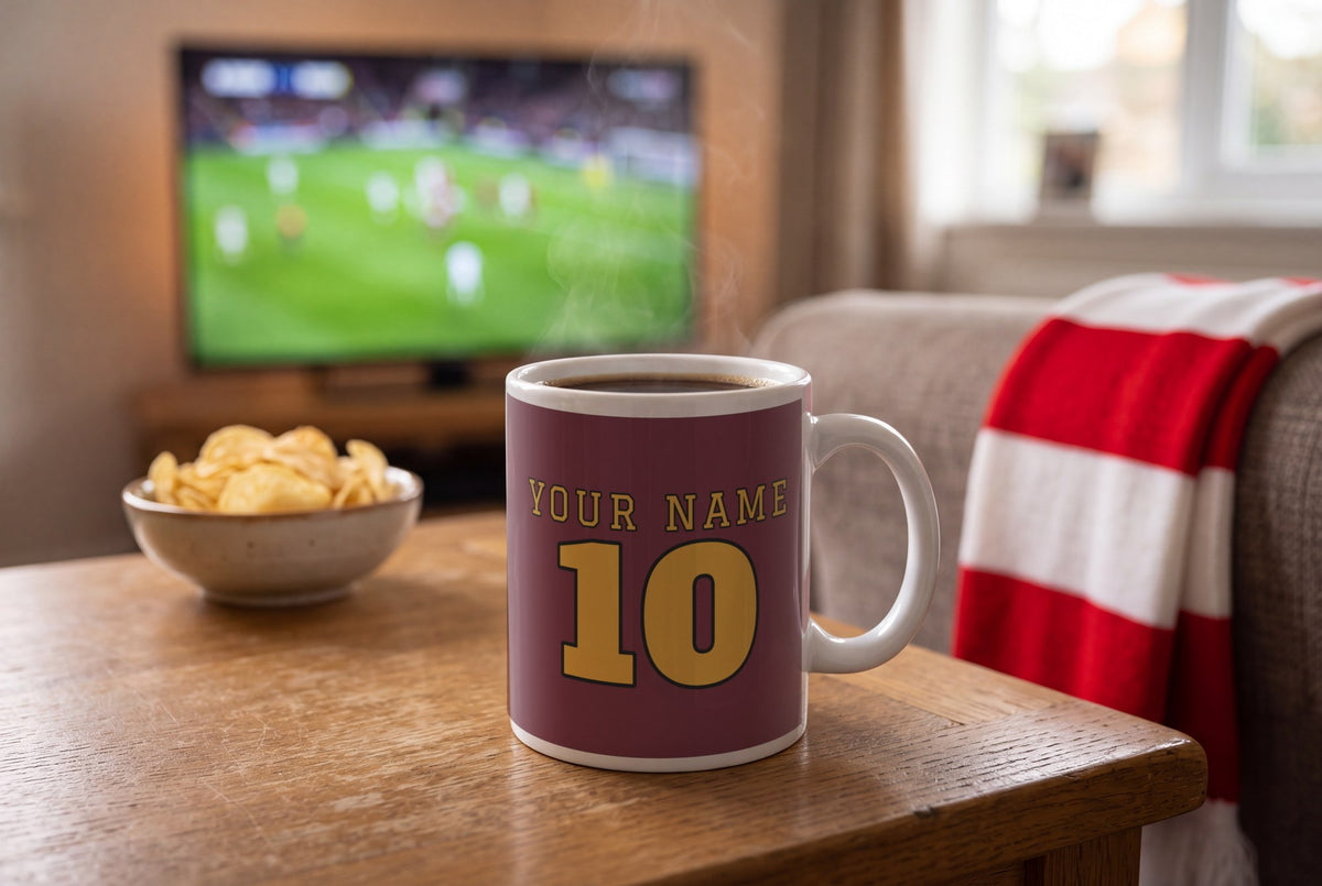 Lifestyle: Design Your Own American Football Jersey Mug